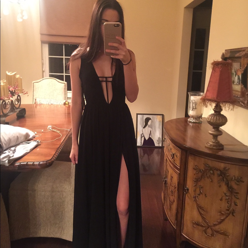 Fame and Partners gown